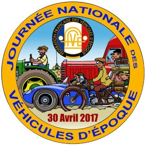 Logo journee nationale des vehicules depoque